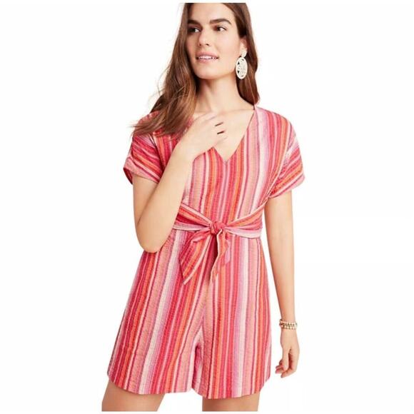 Athropologie Greylin size small cotton romper - Picture 1 of 4